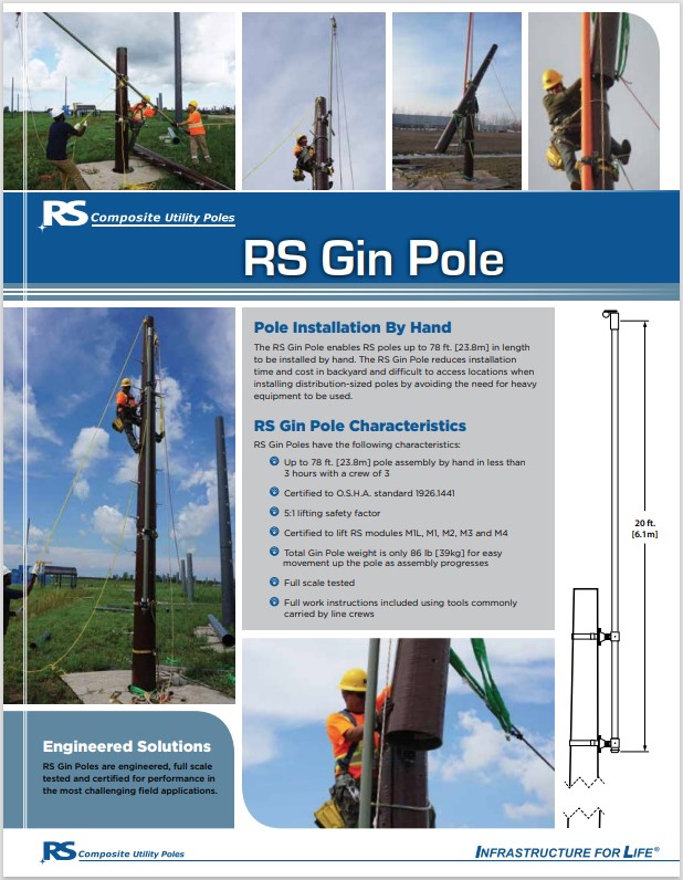 RS PowerON Gin Pole Brochure